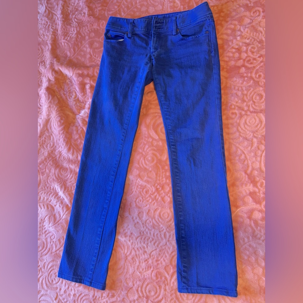 Lilly Pulitzer Blue Straight Leg Jeans